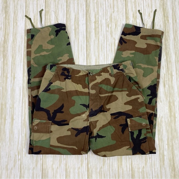Military Woodland Camo Hot Weather Field Trousers Combat